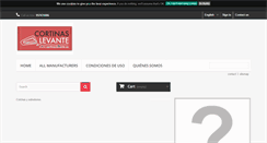 Desktop Screenshot of cortinaslevante.es